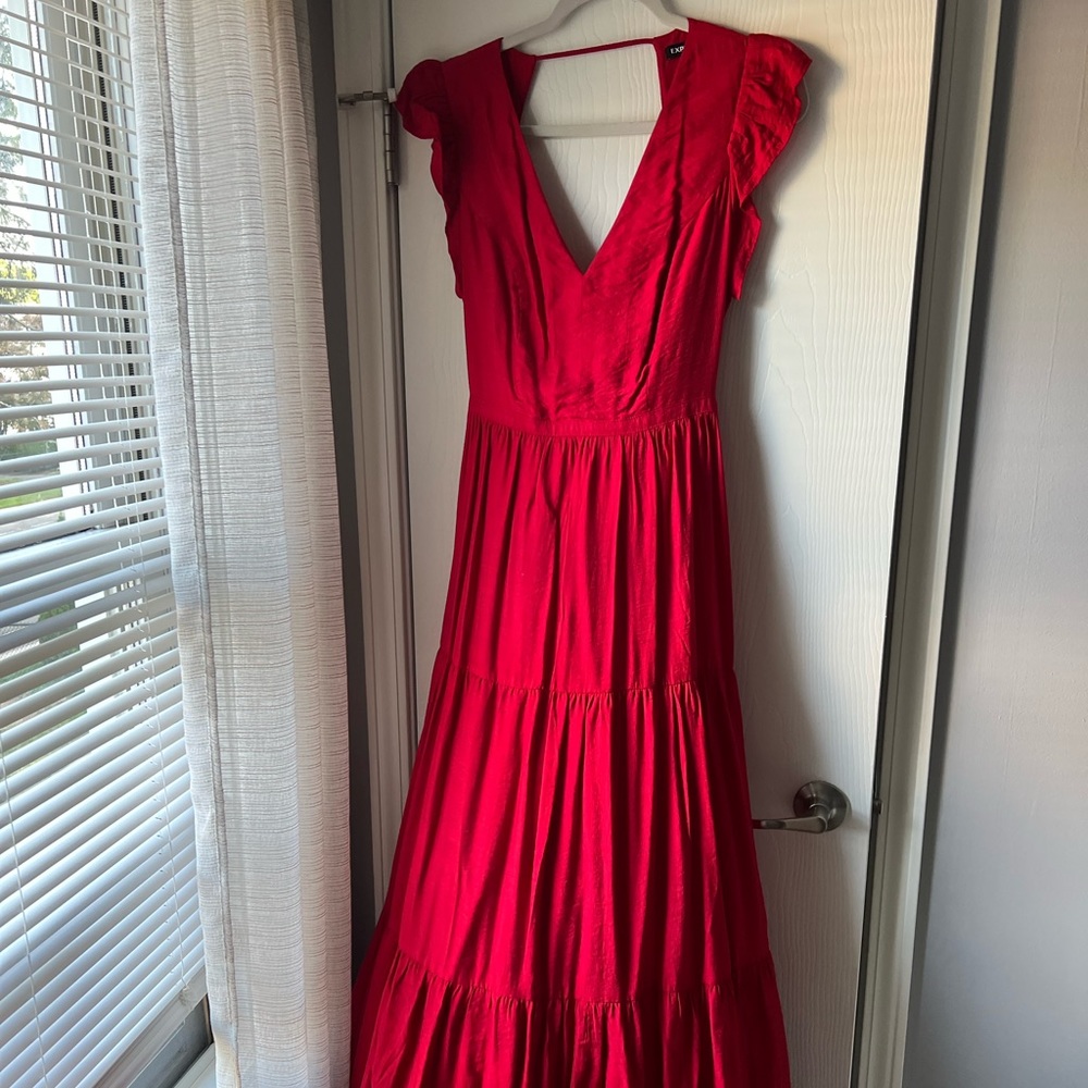 Red dress